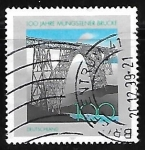 Stamps Germany -  Müngsten Bridge, Centenary