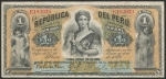monedas del Mundo : America : Per� :   P-1, 1 Sol, 1879