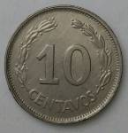 monedas de America - Ecuador -  1972 - 10 centavos