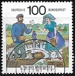 Stamps Germany -  Dia del sello - cartero