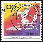 Stamps Germany -  25th International Tourism Fair, Berlin