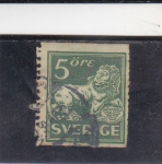 Stamps Sweden -  L E O N