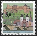 Stamps Germany -  800th Anniv. of Heidelberg