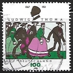 Stamps Germany -  Thoma, Ludwig