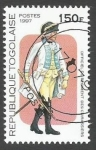 Stamps Togo -  Cuirassier officer
