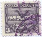 Stamps Bolivia -  Fuana boliviana