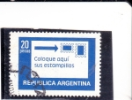 Stamps : America : Argentina :  coloque aquí sus sellos