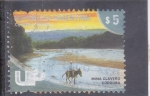 Stamps : America : Argentina :  Mina Clavero- Cordoba  UP