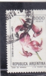 Stamps Argentina -  flores- CEIBO