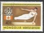 Sellos de Asia - Mongolia -  Weight lifting