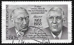 Stamps Germany -  25th Anniv. of German-French Co-operation Treaty