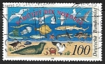 Stamps Germany -  Fauna of the North Sea