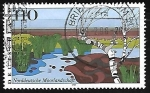 Stamps Germany -  Moorland in Northern Germany