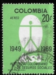 Stamps Colombia -  Colombia-cambio