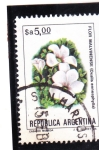 Stamps Argentina -  flores- MALVINENSES