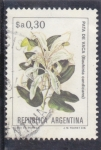 Stamps Argentina -  flores- PATA DE VACA