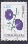 Stamps Argentina -  flores- CAMPANILLA