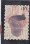 Stamps Argentina -  Cultura Yocavil- Vaso