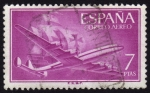 Stamps : Europe : Spain :  INT-SUPERCONSTELLATION Y NAO