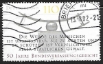 Stamps Germany -   50th Anniv. of Federal Constitutional Court