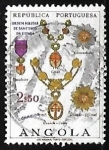 Stamps Angola -  Ordem Militar de Santiago  da Espada