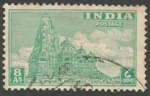 Stamps India -  Khajuraho in Bundelkhand - Kandarya-Mahadeva Temple (1949)