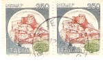 Stamps Italy -  Italia 350L - Castello di Mussomeli