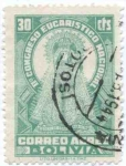 Stamps America - Bolivia -  conmemoracion del II Congreso Eucaristico
