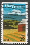 Stamps United States -  Vermont Statehood Bicentennial (1991)