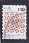 Sellos de America - Argentina -  producto nacional- cereza