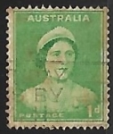 Stamps Australia -  Queen Elizabeth 