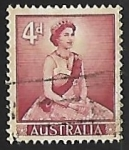 Stamps Australia -  Queen Elizabeth II