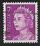 Stamps Australia -  Queen Elizabeth II 