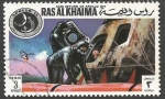 Stamps United Arab Emirates -  Divers - RAS AL KHALIMA (1972)