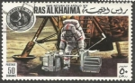 Sellos de Asia - Emiratos rabes Unidos -  Safe return of Apollo XIV - RAS AL KHALIMA (1972)