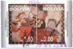 Stamps Bolivia -  50 aniversario de la Orquesta sinfonica Nacional