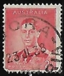 Sellos de Oceania - Australia -  King George VI