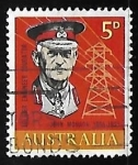 Sellos de Oceania - Australia -  General Sir John Monash
