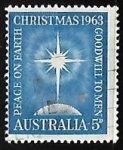 Stamps Australia -  Navidad 1963
