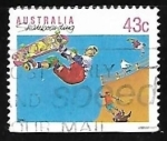 Stamps Australia -  Skateboarding 