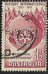 Stamps Australia -  Rotary International