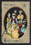 Stamps Australia -  Pioneer Society
