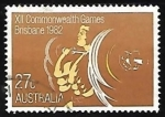 Stamps Australia -  XII Commonwealth Games, Brisbane 1982