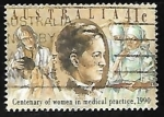 Sellos de Oceania - Australia -  Centenary of Women in Medical Practice