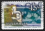 Stamps Australia -  50 th Anniversary Snowy Mountains Scheme