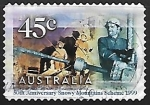 Stamps Australia -  50 th anniversary Snowy Mountains Scheme - 1999