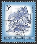 Stamps Austria -  Bischofsmütze