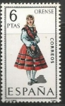 Stamps Spain -  Orense (1969)