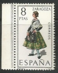 Stamps Spain -  Zaragoza (1971)