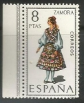 Stamps Spain -  Zamora (1971)